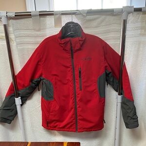 Columbia Men's Performance Jacket in Red and Gray Closet 1